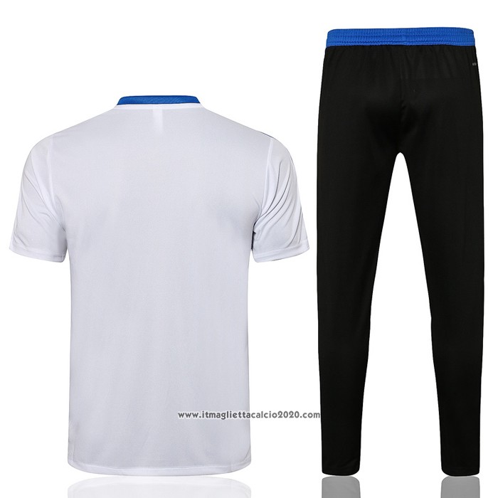 Tuta da Track Real Madrid Manica Corta 2021 2022 Bianco